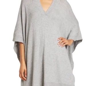 MODENA V-Neck Knit Poncho